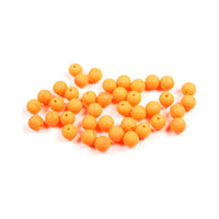 Trout Beads: 8mm - Sun Orange