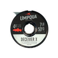 Umpqua Deceiver X Fluorocarbon Tippet - 50 yard spools 