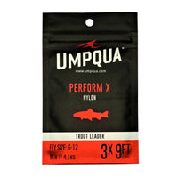 Umpqua Perform X Nylon Trout Leaders - 7.5 ft and 9 ft - Fly Fishing Leaders