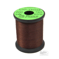 Uni-Thread 8/0 Fly Tying Thread - Dark Brown