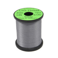Uni-Thread 8/0 Fly Tying Thread - Gray