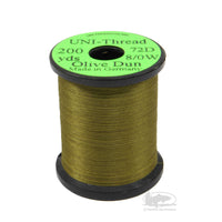 Uni-Thread 8/0 Fly Tying Thread - Olive Dun