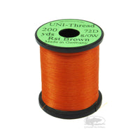 Uni-Thread 8/0 Fly Tying Thread - Rust Brown