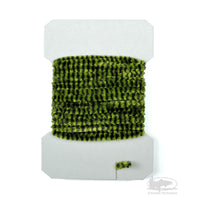 Variegated Chenille - Black Olive - Fly Tying Materials