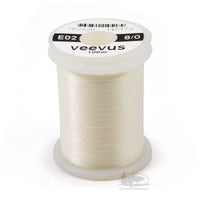 Veevus 8/0 Thread - White - Fly Tying Materials