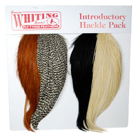 Whiting Introductory Hackle Pack - Pacific Fly Fishers