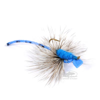 Damsel - Foam - Blue - Solitude Fly Company - Bottom View