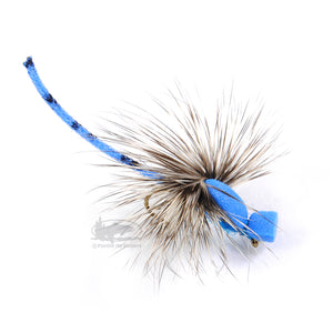 Damsel - Foam - Blue - Solitude Fly Company - Trout Dry Flies