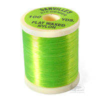 Danville Flat Waxed Nylon Thread - Fl Green - Pacific Fly Fishers