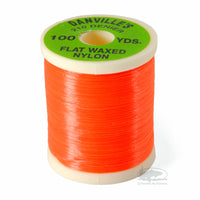 Danville Flat Waxed Nylon Thread - Fl Orange - Pacific Fly Fishers