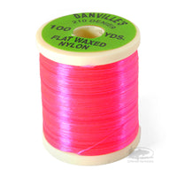 Danville Flat Waxed Nylon Thread - Hot Pink - Pacific Fly Fishers
