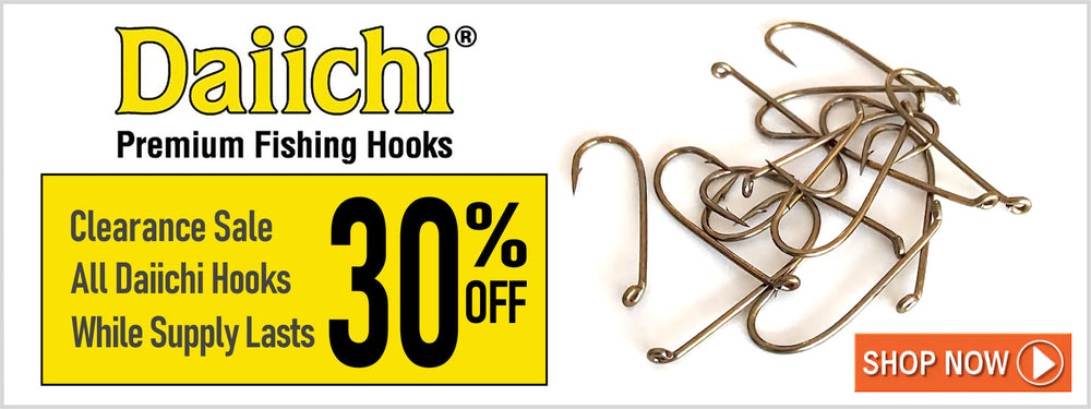 Daiichi Hooks Clearance Sale 30% Off