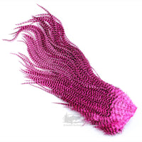 Hareline Half Grizzly Saddles - Pink
