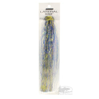 Lateral Scale - 1/16 Inch - Mirage Dyed Black - Fly Tying Materials