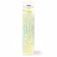 Lateral Scale - 1/16 Inch - Mirage Dyed Fl Yellow - Fly Tying Materials