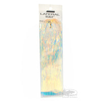 Lateral Scale - 1/16 Inch - Mirage Dyed Orange - Fly Tying Materials