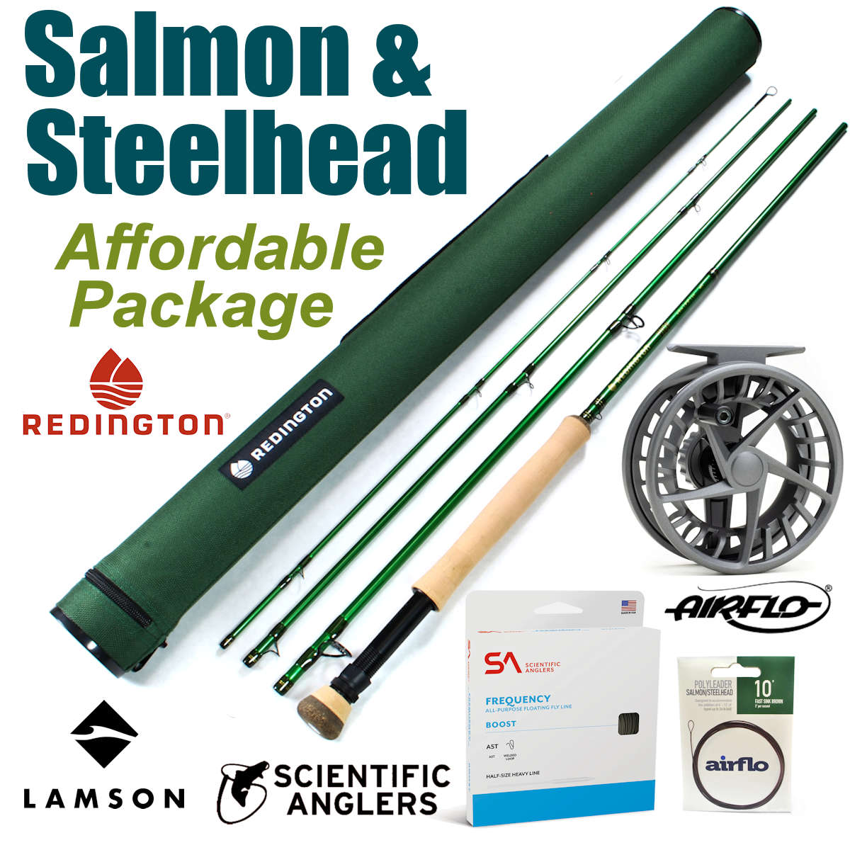 Salmon Steelhead Affordable Rod Reel Outfit Pacific Fly Fishers