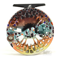 Abel Vaya Reels - 5/6 - Painted Fish Print Reels - Native Brown