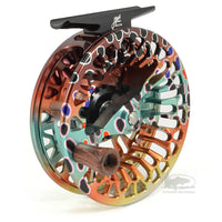 Abel Vaya Reels - 5/6 - Painted Fish Print Reels - Native Brown