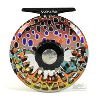 Abel Vaya Reels - 5/6 - Painted Fish Print Reels - Native Brown