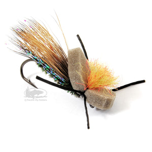 Arnold's Improved Unabomber Stone - Peacock - Skwala, Traveling Sedge Dry Fly