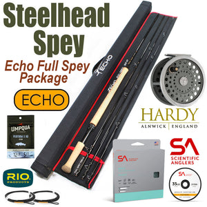 Echo Full Spey - Two Hand Rod, Reel, Line Complete Spey Packaged Outfit