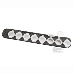 Hareline Fly Tyers 8 Pop Top Bench Side Stash Bar