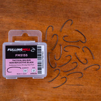 Fulling Mill FM 5155 Tactical Big Bug Hooks - Non Reflective Black