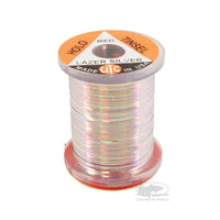 Holographic Tinsel - Laser Silver - Fly Tying Materials