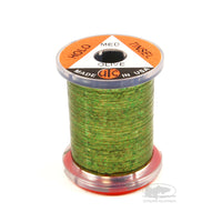 Holographic Tinsel - Olive - Fly Tying Materials