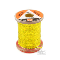 Holographic Tinsel - Yellow - Fly Tying Materials