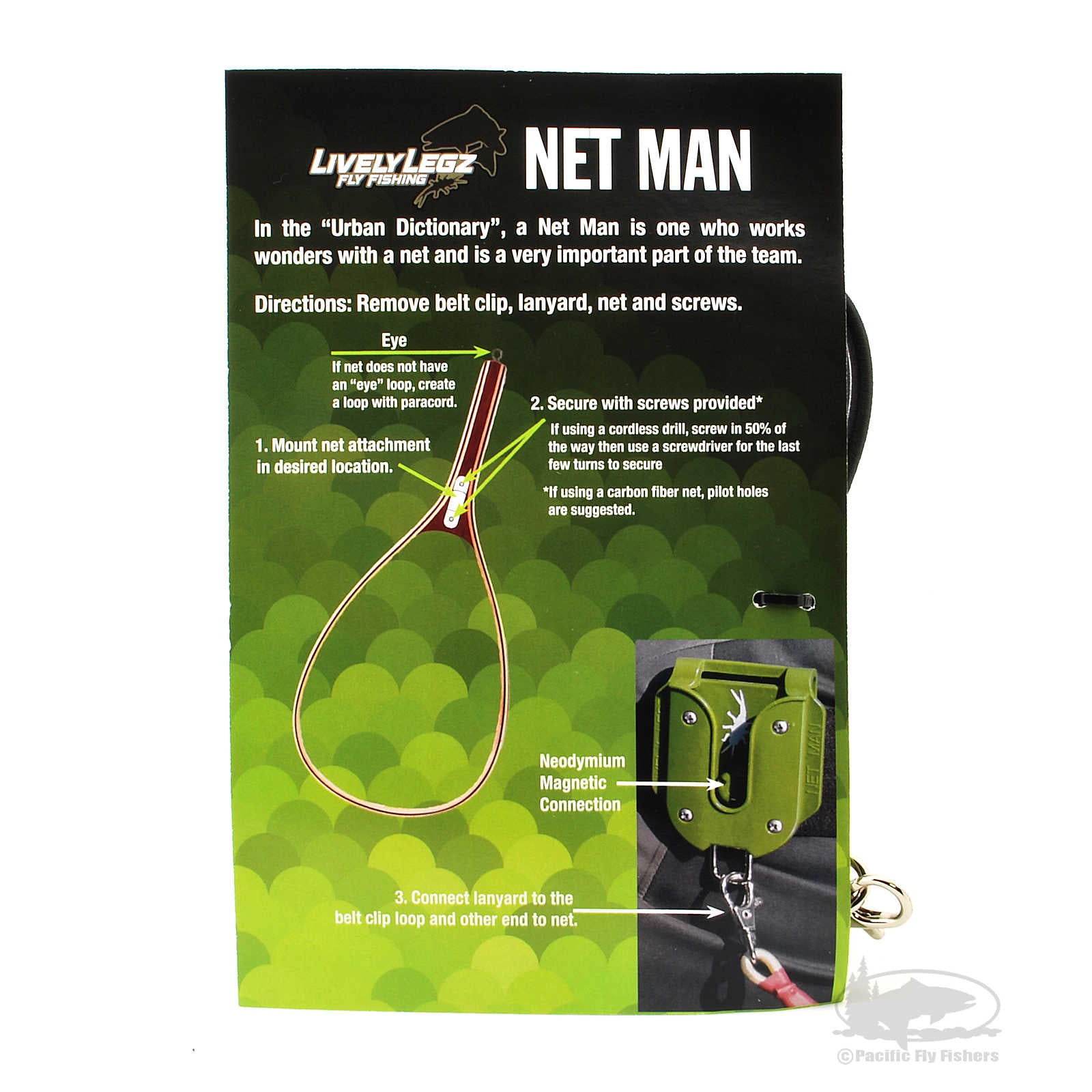 Net Man by Lively Legz | Pacific Fly Fishers