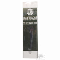 Metz Graded Hackle Select Single Packs - Dun