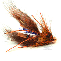 Mud Bug Fly - Orange - Crayfish Crawdad Flies