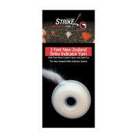 New Zealand Strike Indicator - Individual Wool Yarn Spools - White