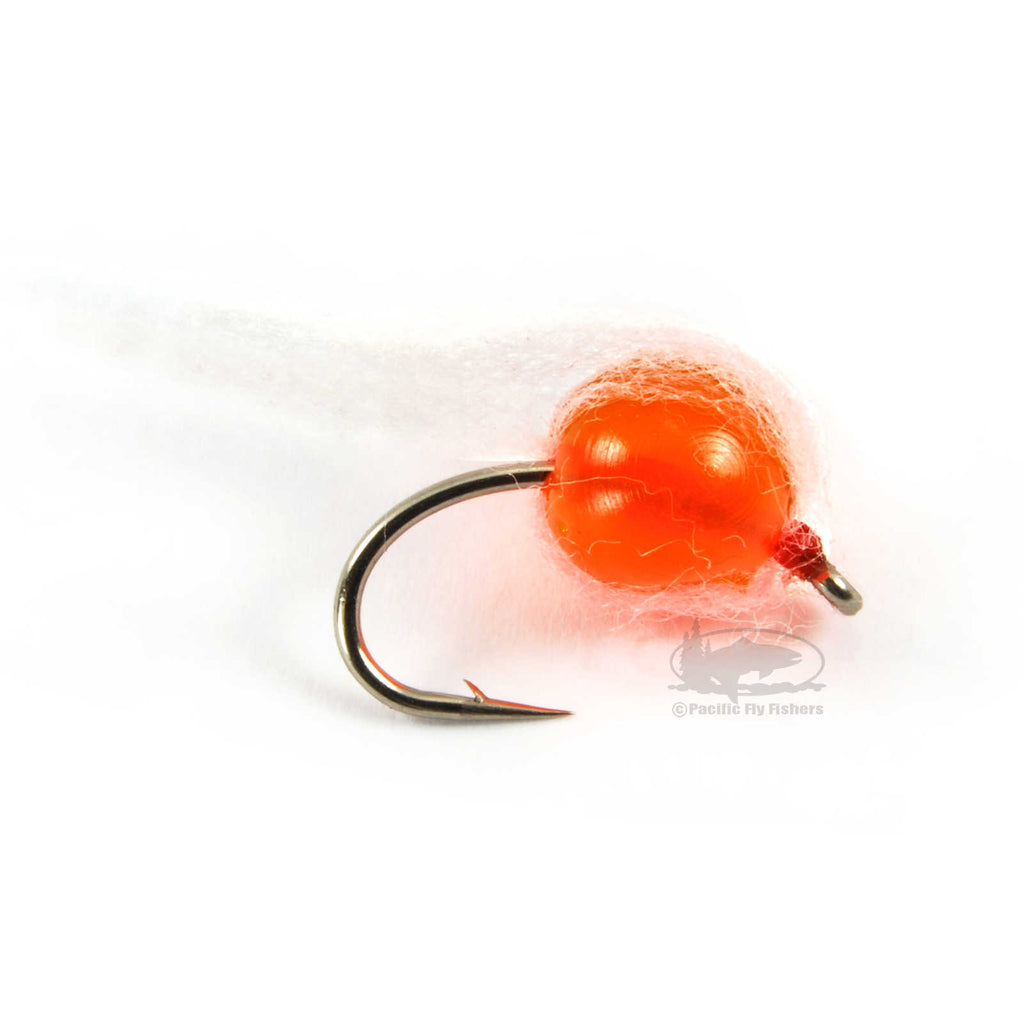 Hareline Dubbin Egg Veil Milky White | Worley Bugger Fly Co
