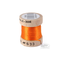 Ovale Pure Silk Floss - Hot Orange 633 - Fly Tying