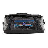 Patagonia Black Hole Duffel 55L - Black with Fitz Roy Trout