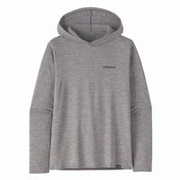 Patagonia Capilene Cool Daily Graphic Hoody - Fitz Roy Tarpon Feather Grey