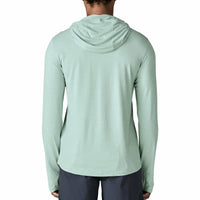 Patagonia Capilene Cool Sun Hoody - Thermal Blue Thin Ice X-Dye - Back View