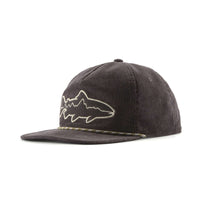 Patagonia Fly Catcher Hat - Fitz Roy Trout: Ink Black