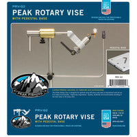 Peak Rotary Vise with Pedestal Base - Fly Tying Vises