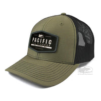 Pacific Fly Fishers Patch Trucker -  Loden & Black