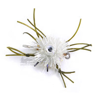 RIO Prize Fighter - Sand Olive - Saltwater Crab Fly - Bottom View