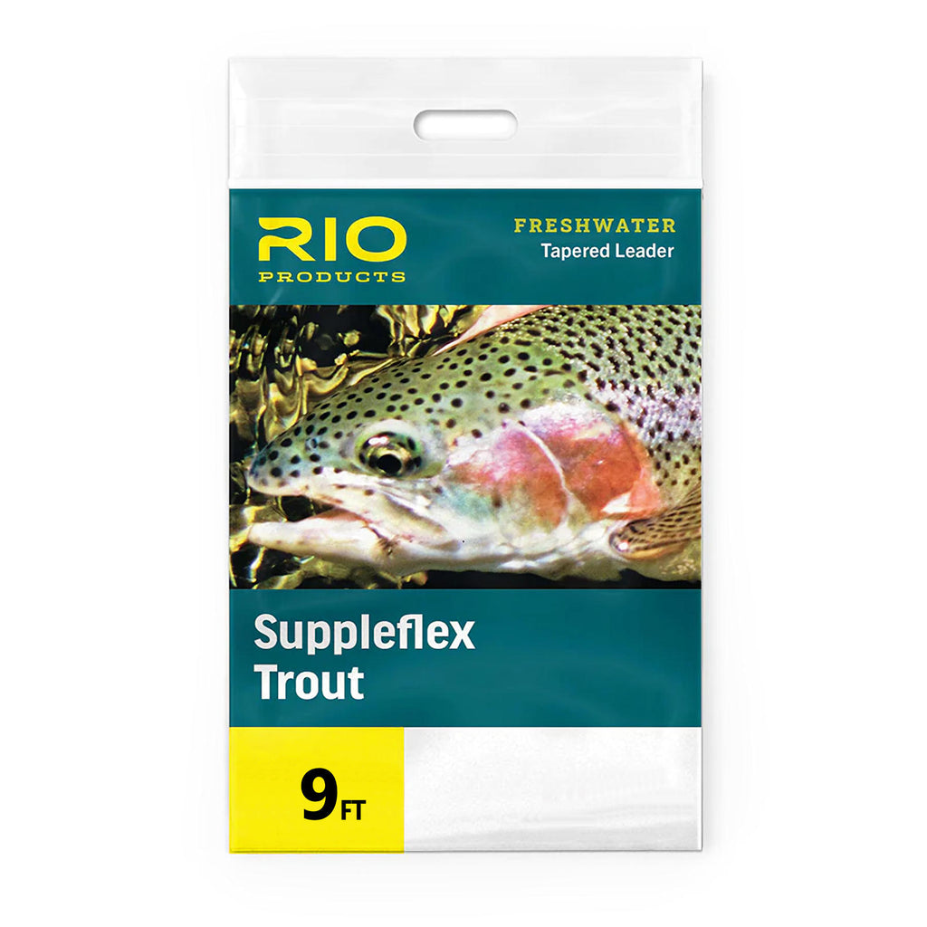 RIO Suppleflex Trout Leaders - 9 Foot - Fly Fishing Leaders