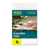 RIO Suppleflex Trout Leaders - 9 Foot - Fly Fishing Leaders
