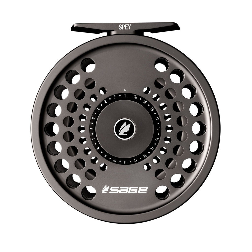 Sage Spey II Fly Reel 5/6/7 Black
