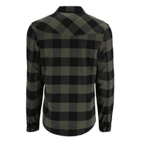 Simms Gallatin Flannel Fishing Shirt - Loden Buffalo Check