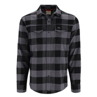 Simms Gallatin Flannel Fishing Shirt - Slate Buffalo Check