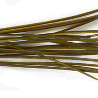 Fulling Mill Stripped Quills - Olive - Peacock Eye Quills